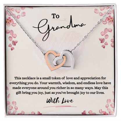 Hearts of Love for Grandma